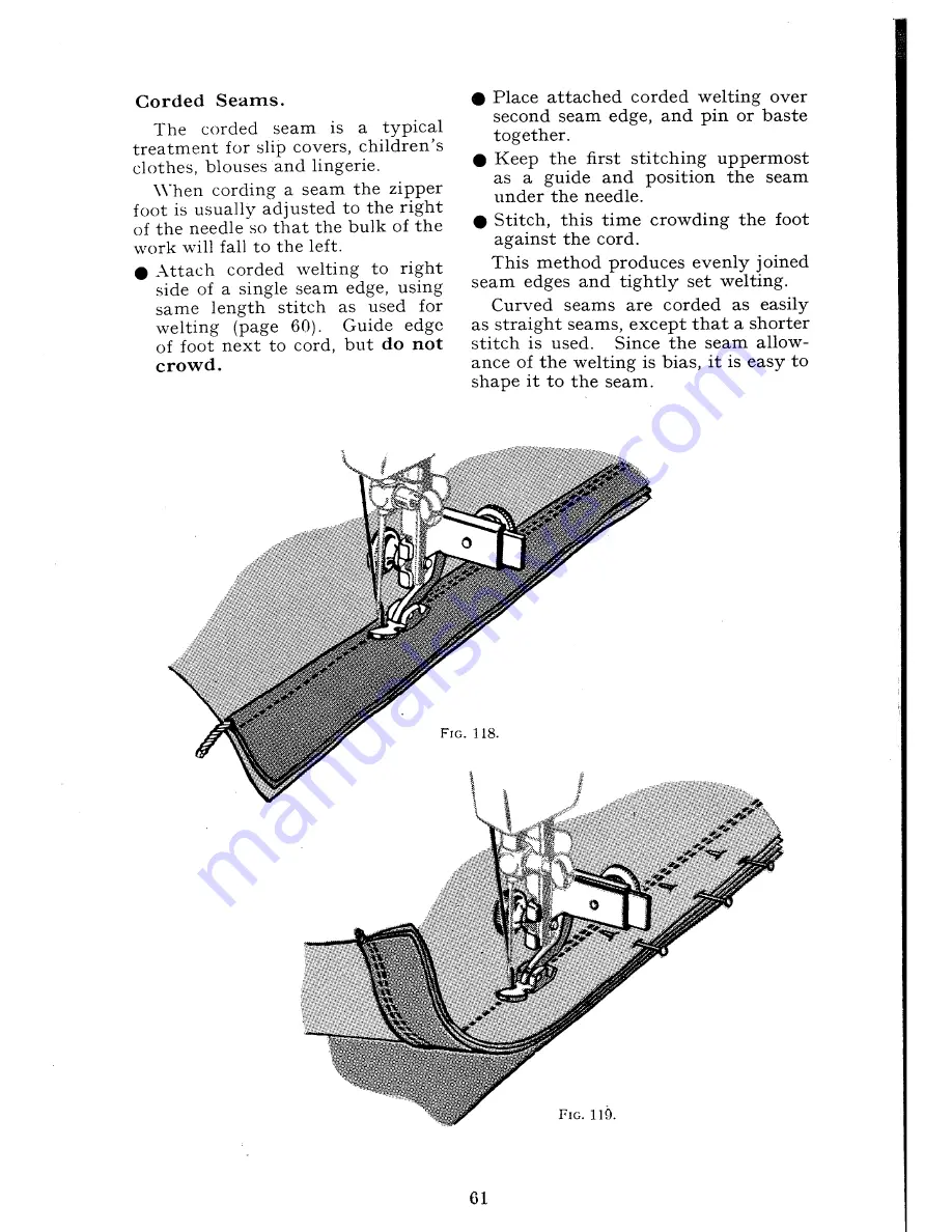 Singer 99K Series Manual Download Page 61