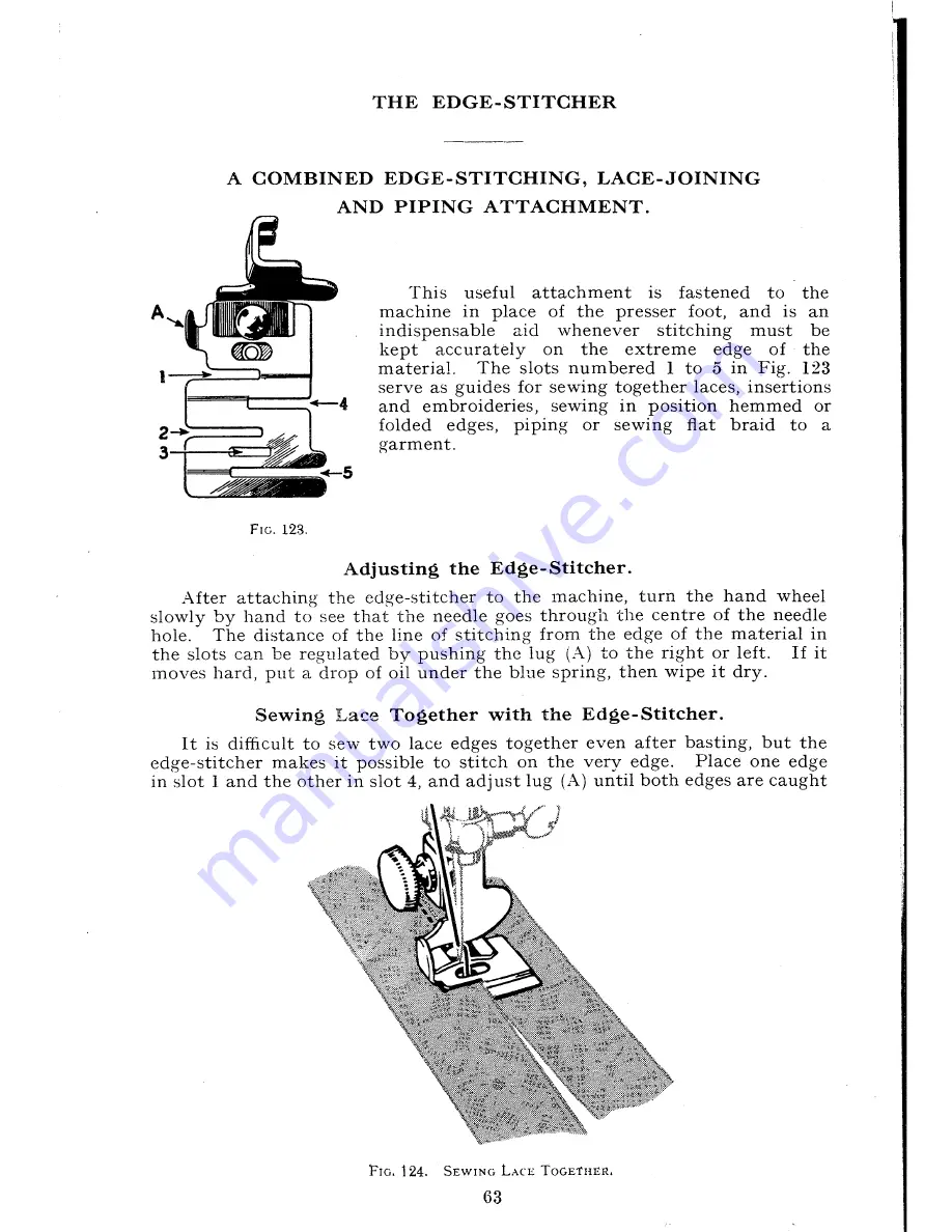 Singer 99K Series Manual Download Page 63