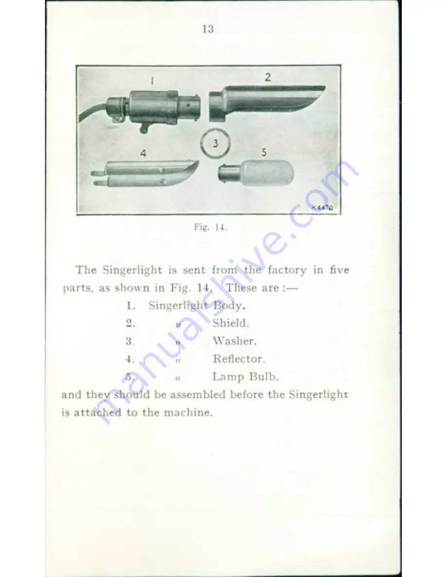 Singer B.A.K. 4 Instructions For Using And Adjusting Download Page 15