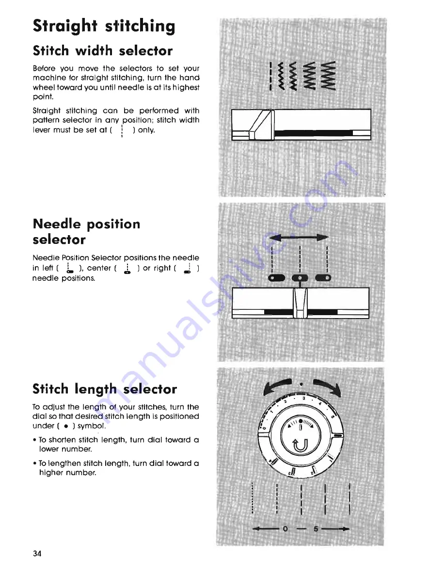 Singer CM17 Instruction Book Download Page 36