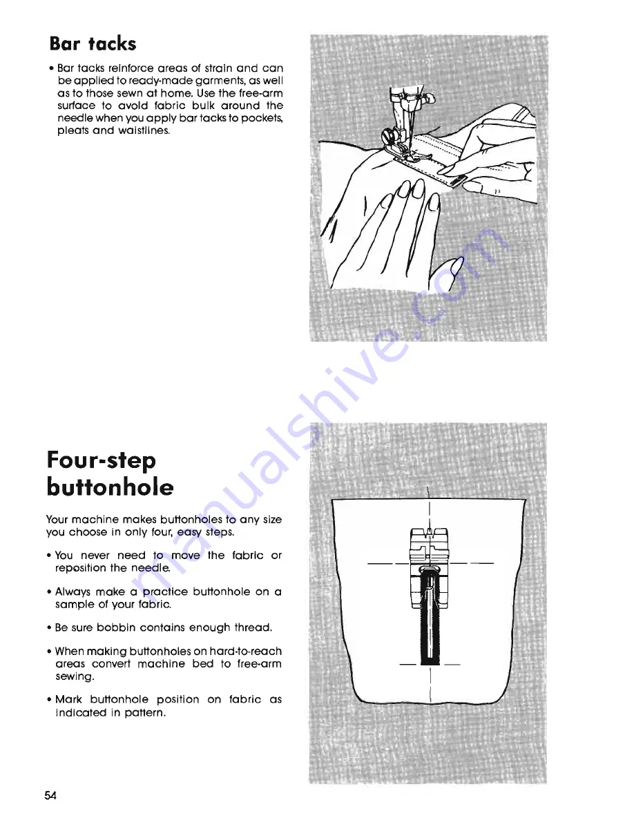 Singer CM17 Instruction Book Download Page 56