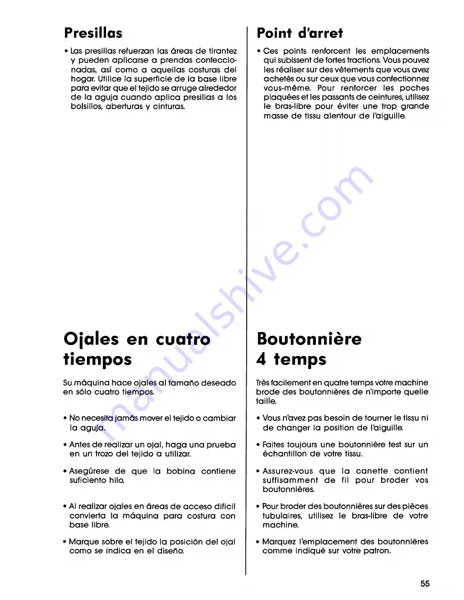 Singer CM17 Instruction Book Download Page 57