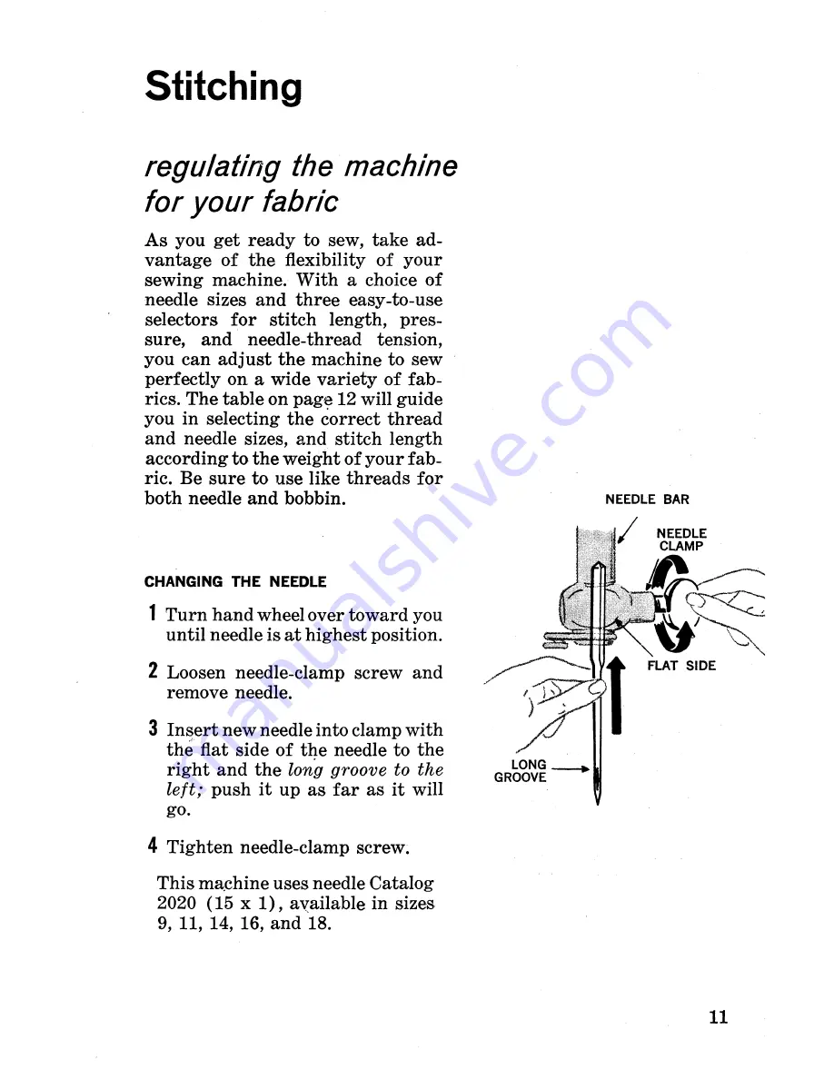 Singer Fashion Mate 239 Instructions Manual Download Page 13