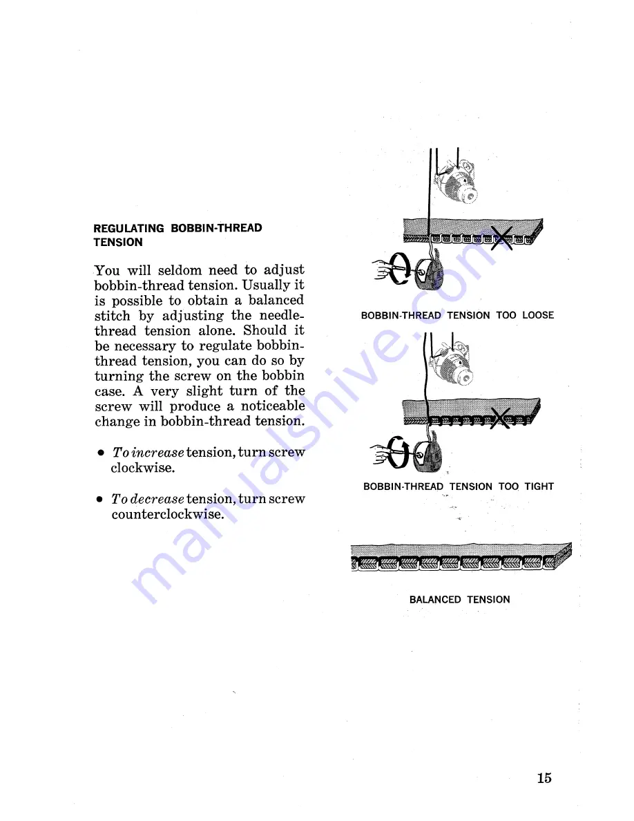 Singer Fashion Mate 239 Instructions Manual Download Page 17