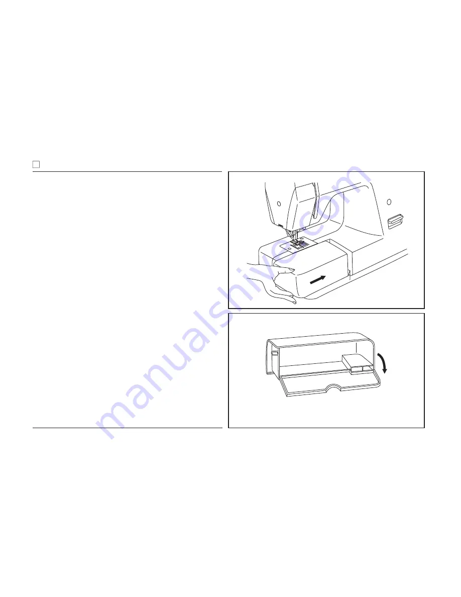 Singer Futura 1100 Instruction Manual Download Page 8