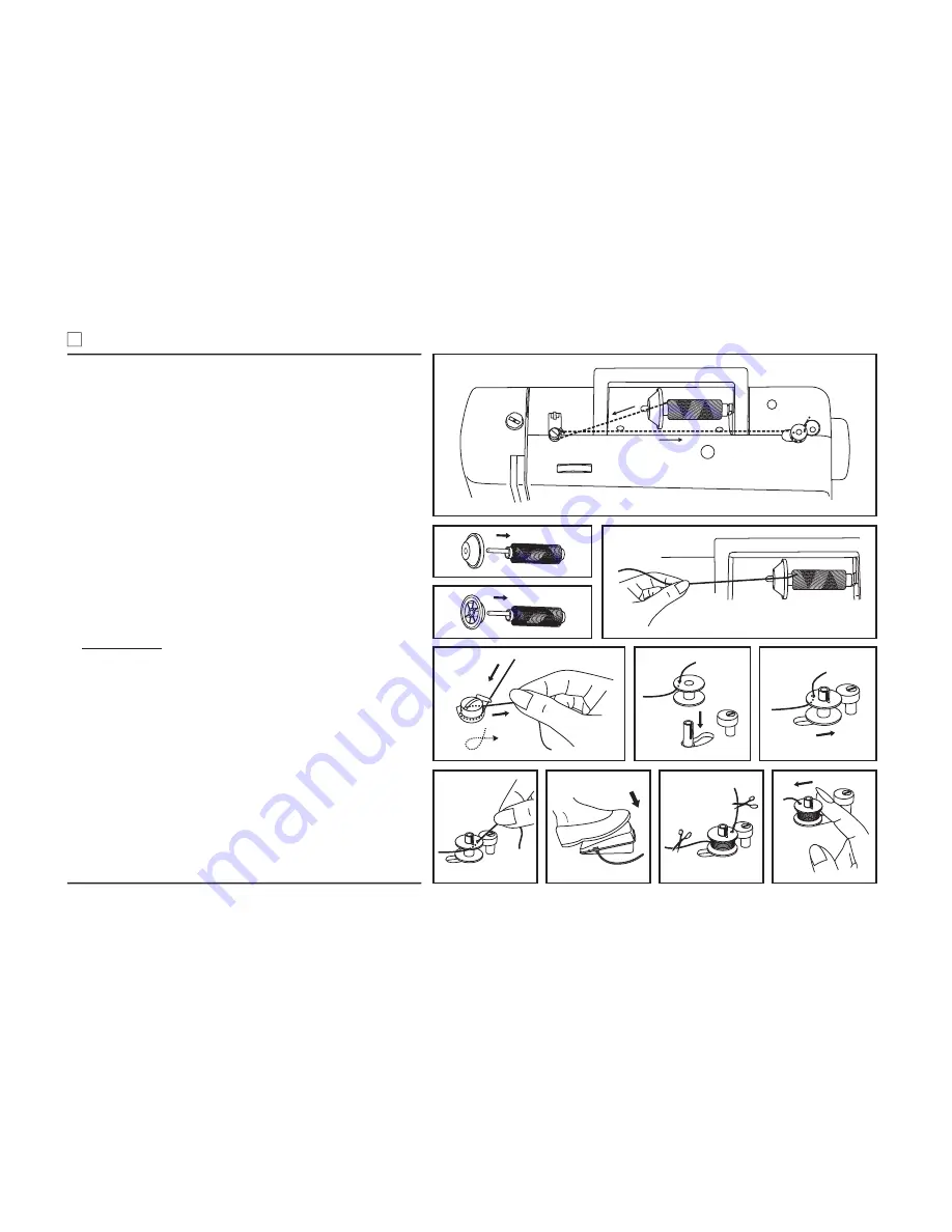 Singer Futura 1100 Instruction Manual Download Page 13