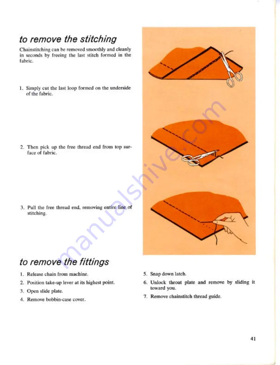 Singer Golden Touch & Sew 620 Instructions Manual Download Page 43