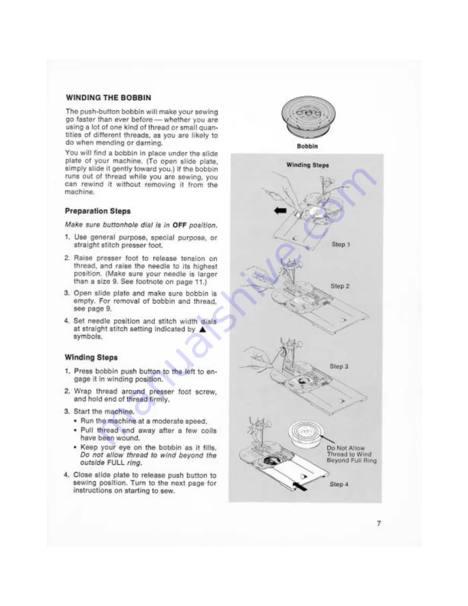 Singer Golden Touch & Sew 750 Скачать руководство пользователя страница 12