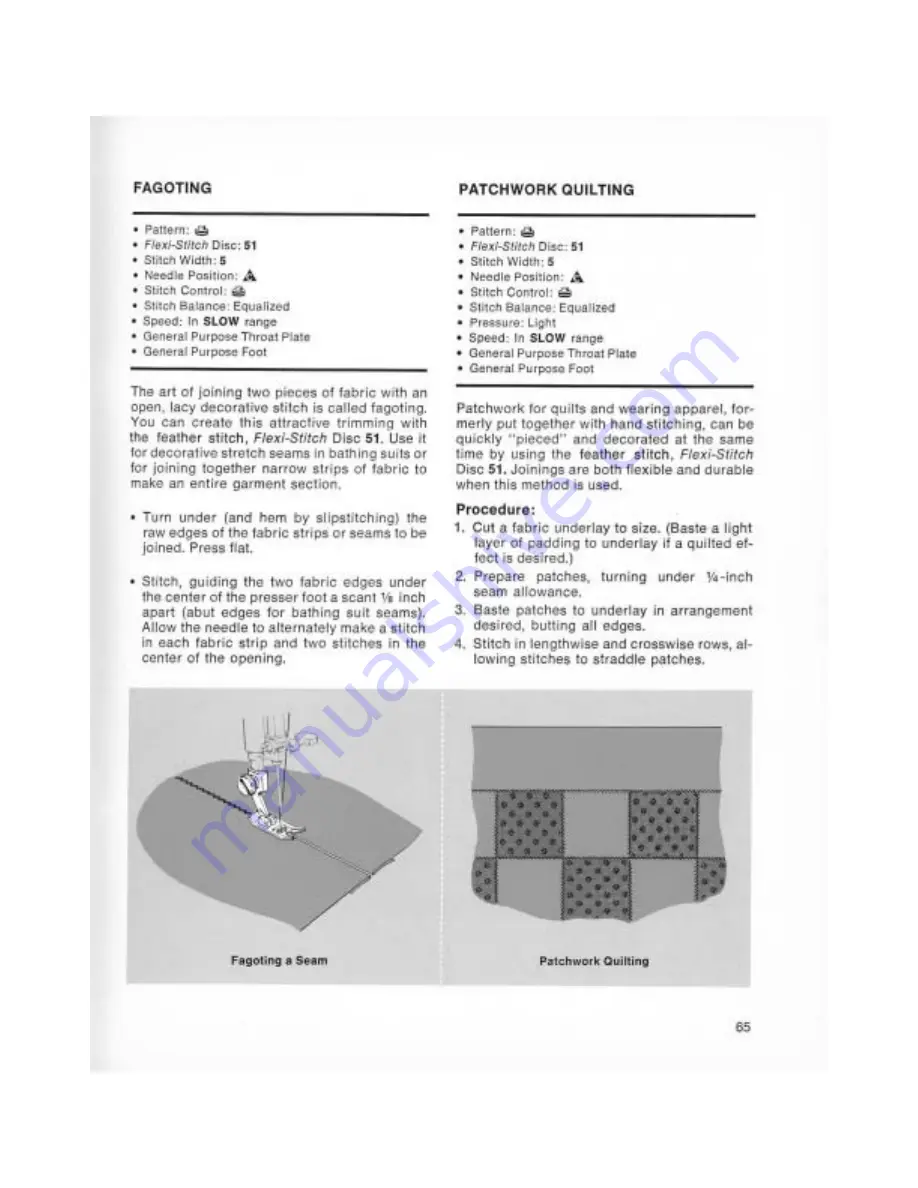 Singer Golden Touch & Sew 750 Instructions Manual Download Page 71