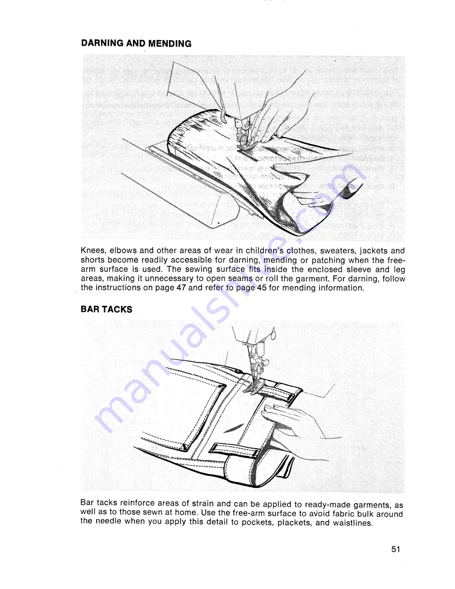 Singer Graduate 6705 Instructions Manual Download Page 53