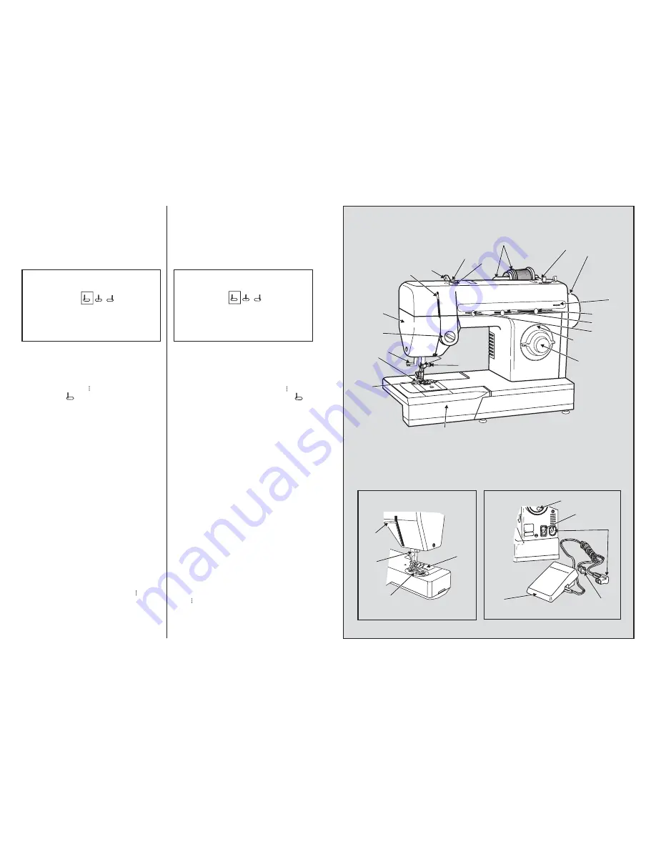 Singer HD-110 Instruction Book Download Page 7