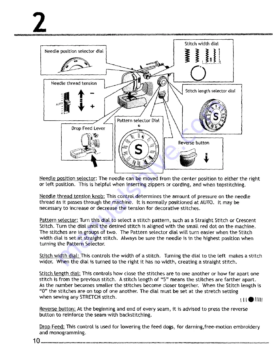 Singer Inspiration 4220 Instruction Book Download Page 11