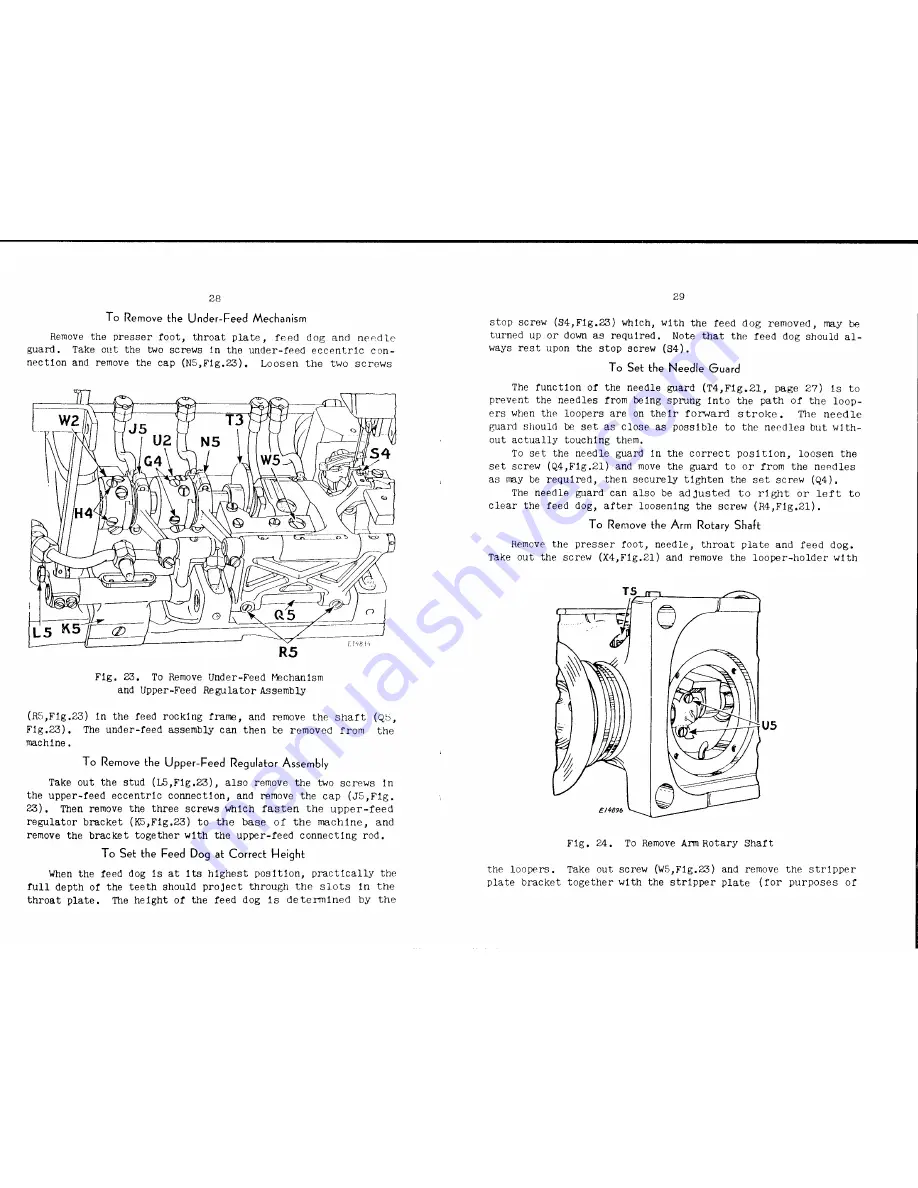 Singer M147-110 Instruction Manual Download Page 16