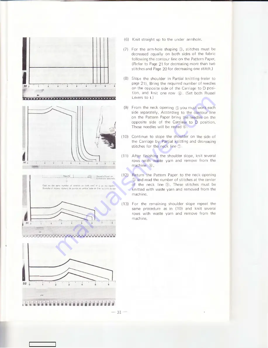 Singer Memo-Matic 329 Instruction Book Download Page 37