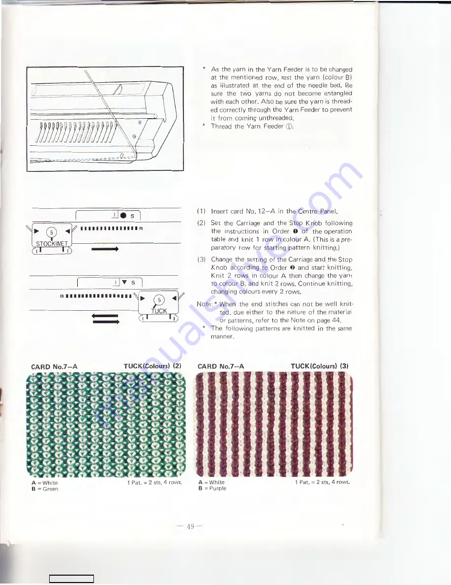 Singer Memo-Matic 329 Instruction Book Download Page 55