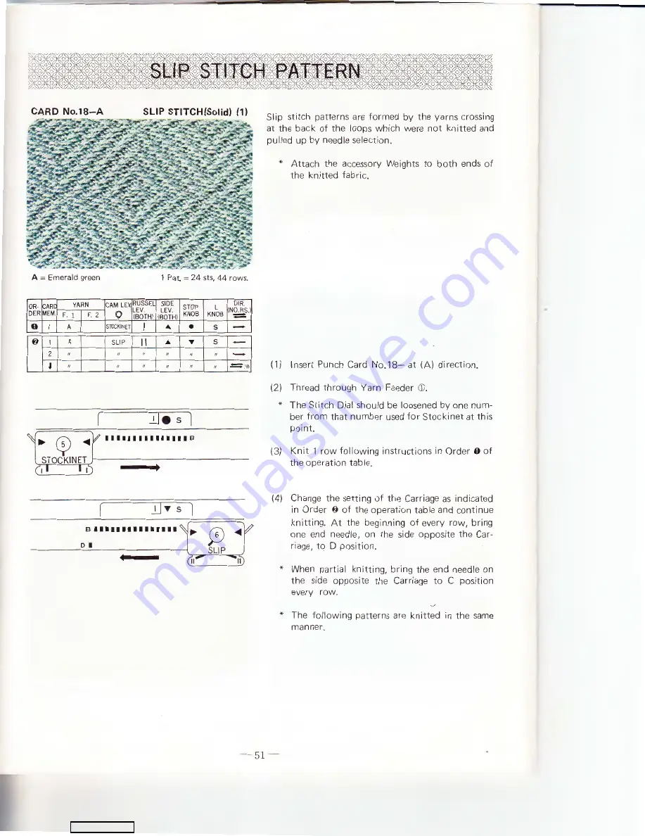 Singer Memo-Matic 329 Instruction Book Download Page 57