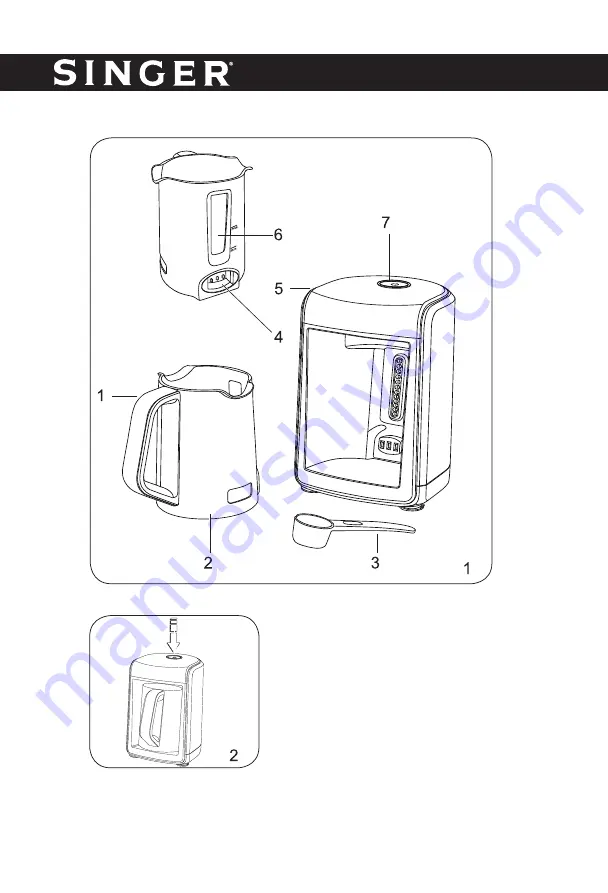 Singer MERAKI CHARISMA Instruction Manual Download Page 5