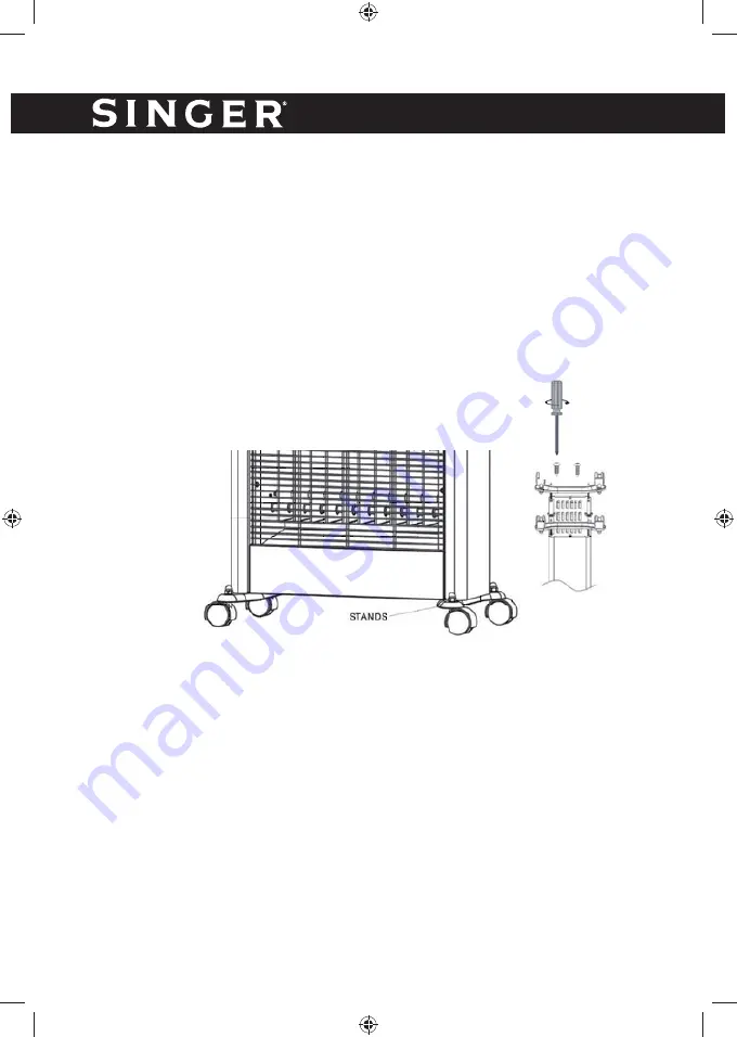 Singer SCQH-15 Instruction Manual Download Page 4