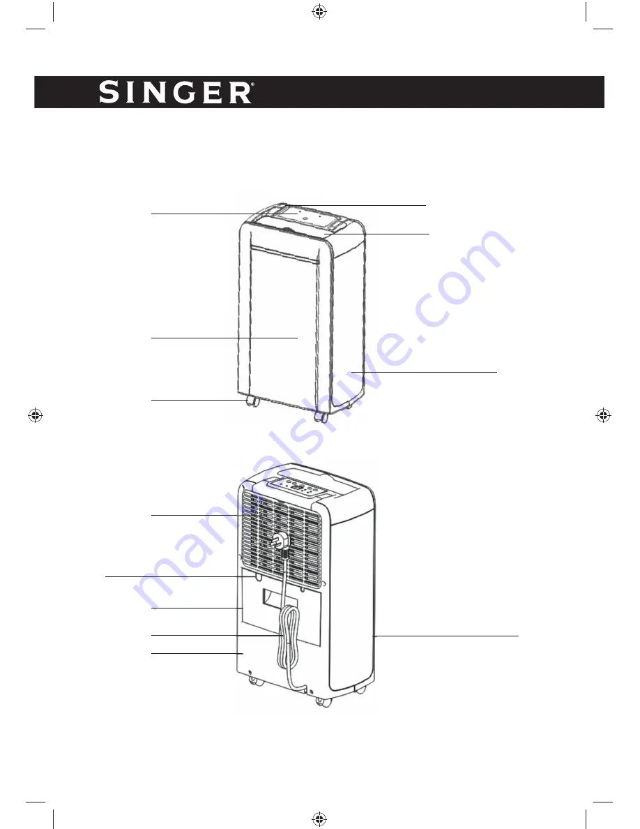 Singer SDHM -10M Скачать руководство пользователя страница 7