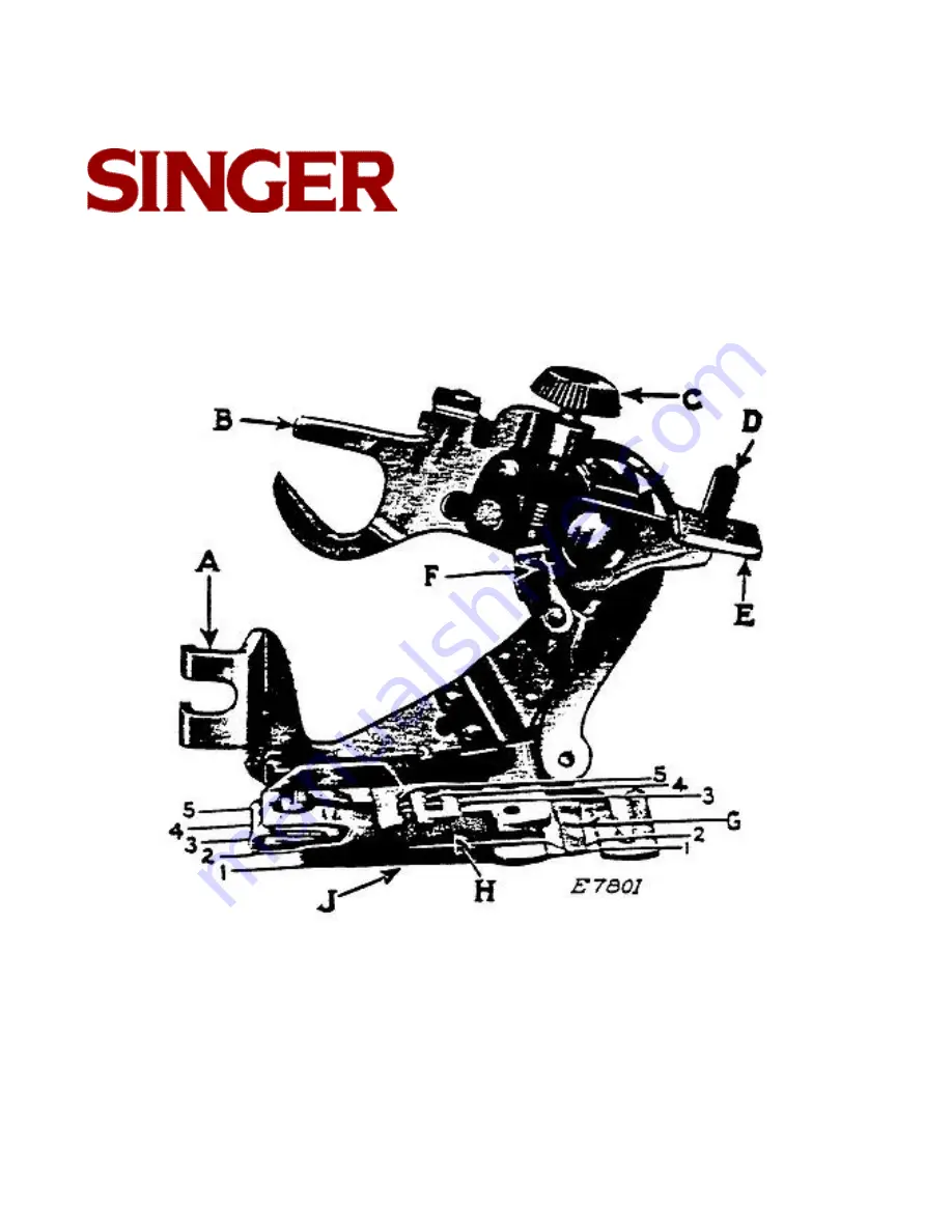 Singer SEWING MACHINE NO. 15 Скачать руководство пользователя страница 27