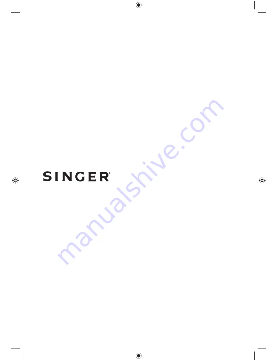 Singer SFC610 Instruction Manual Download Page 28