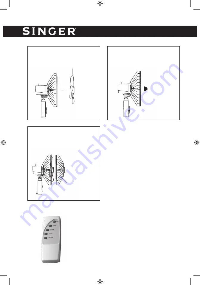 Singer SFR40-5 BL Instruction Manual Download Page 14