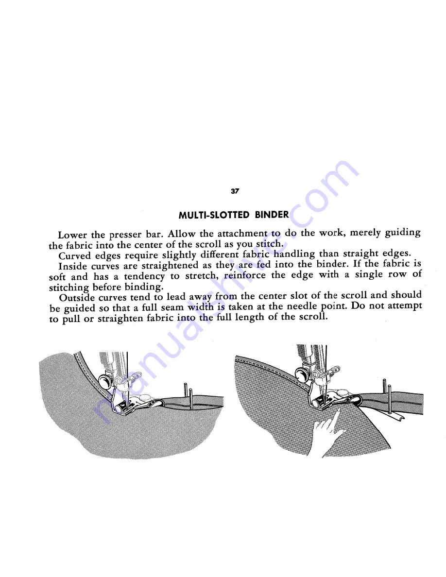 Singer Slant Needle Скачать руководство пользователя страница 39