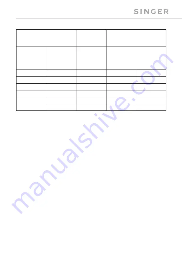 Singer SNG21-09IVi User Manual Download Page 52