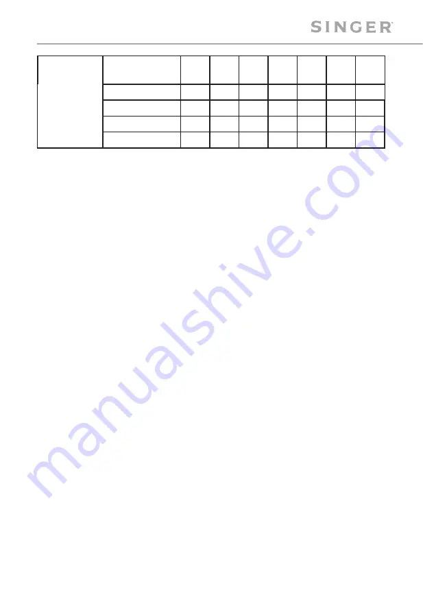 Singer SNG21-09IVi User Manual Download Page 104