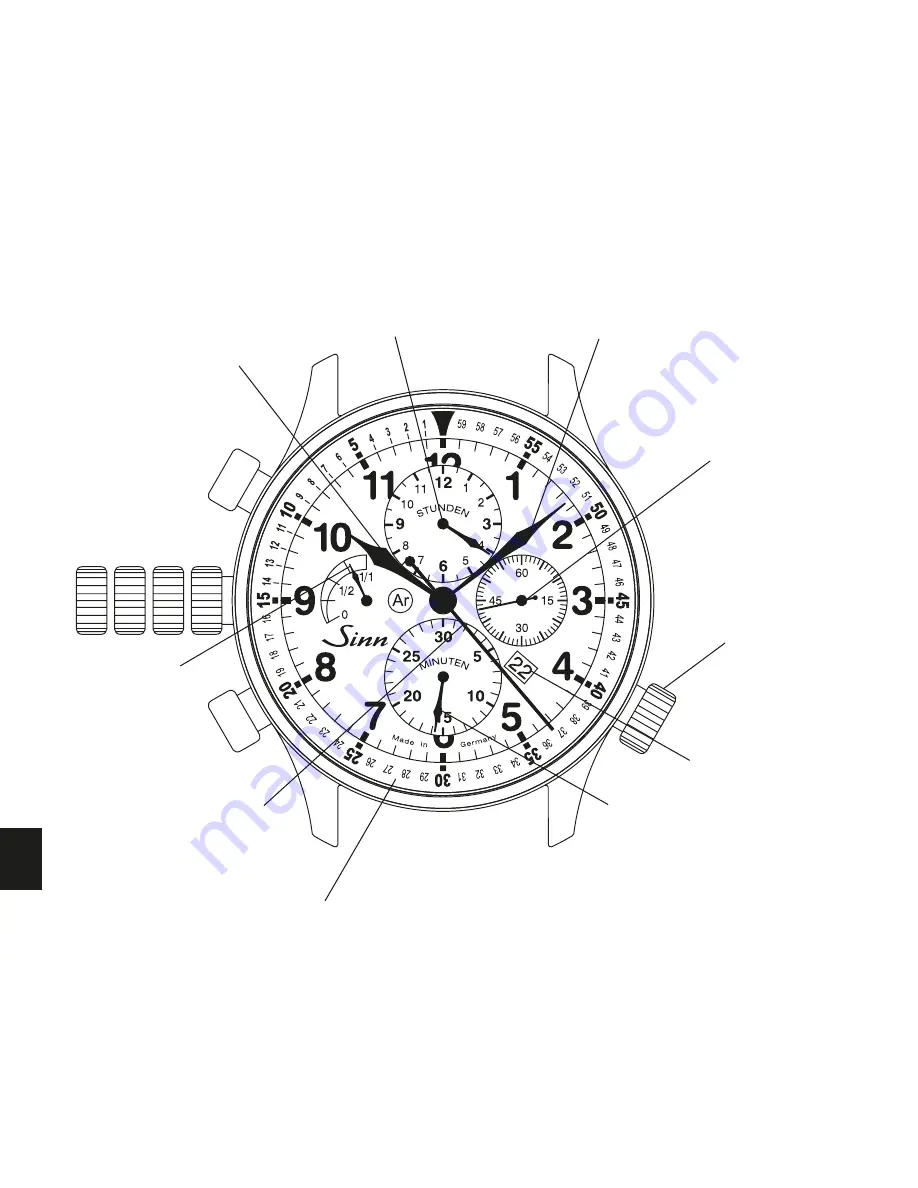 Sinn 917 GR Instructions For Use Manual Download Page 22