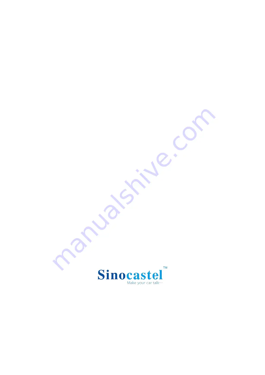 SinoCastel A-266 User Manual Download Page 1