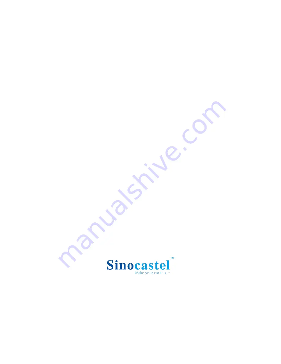 SinoCastel IDD-213C User Manual Download Page 1