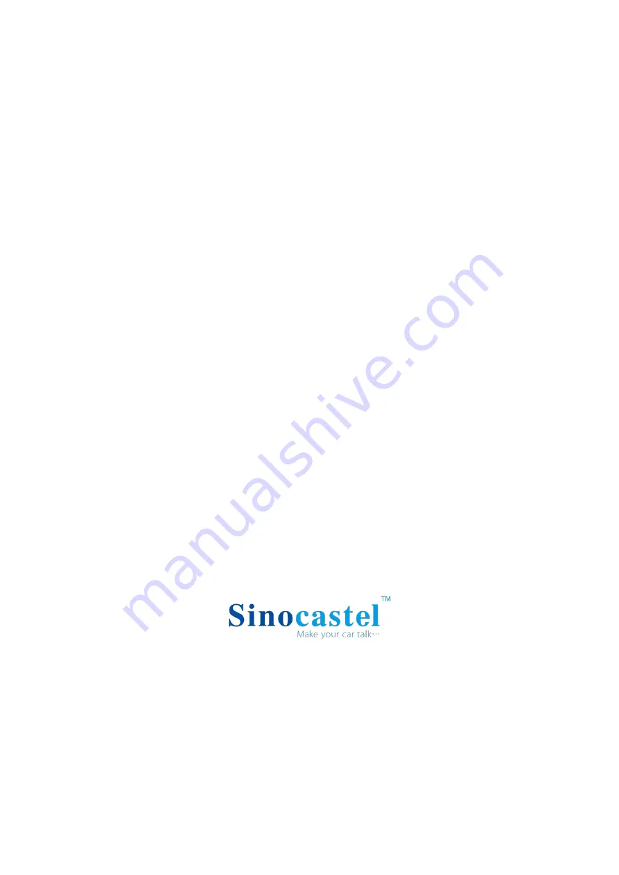 SinoCastel T229L User Manual Download Page 1