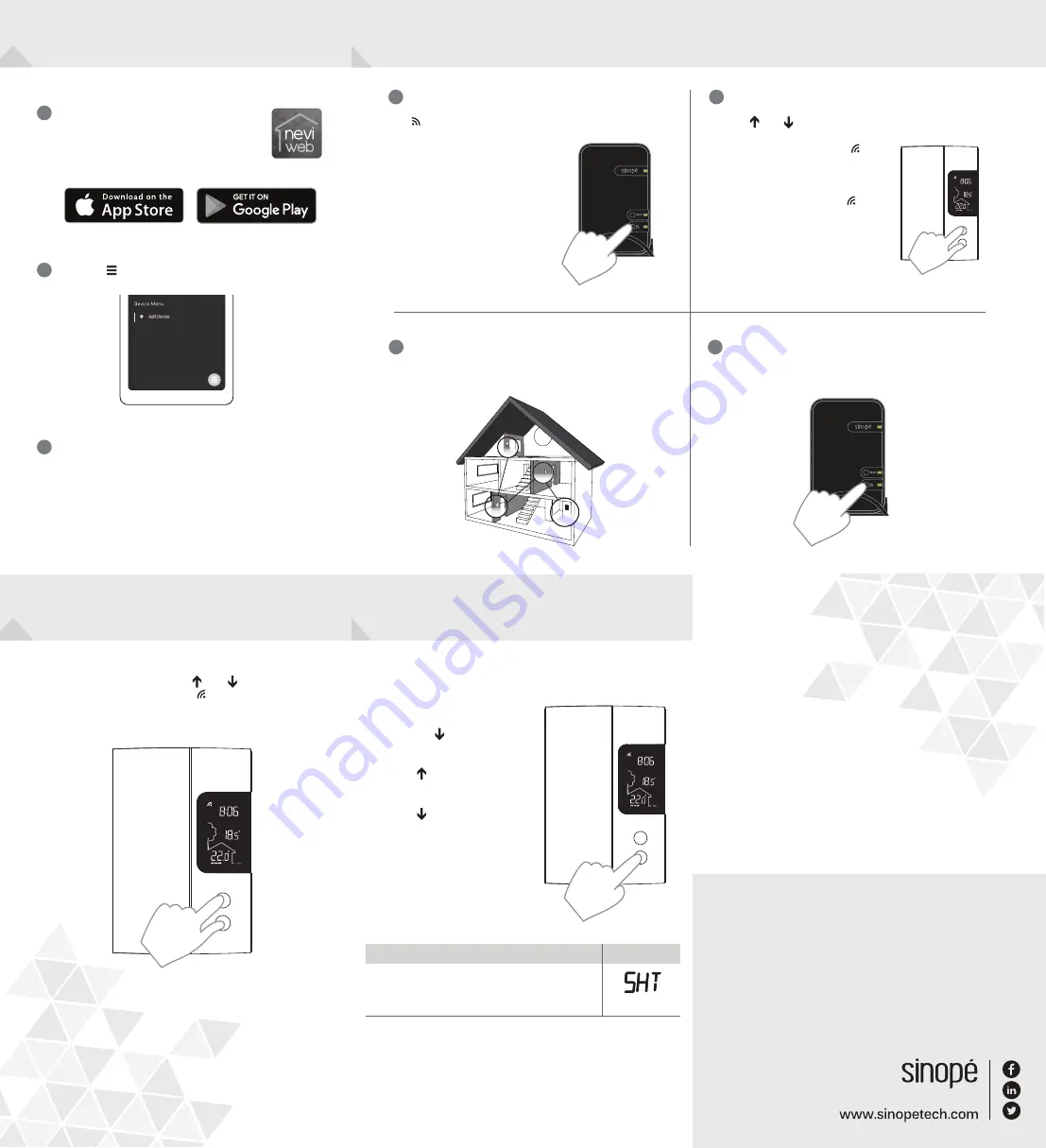 Sinope TH1123ZB Installation Manual Download Page 2