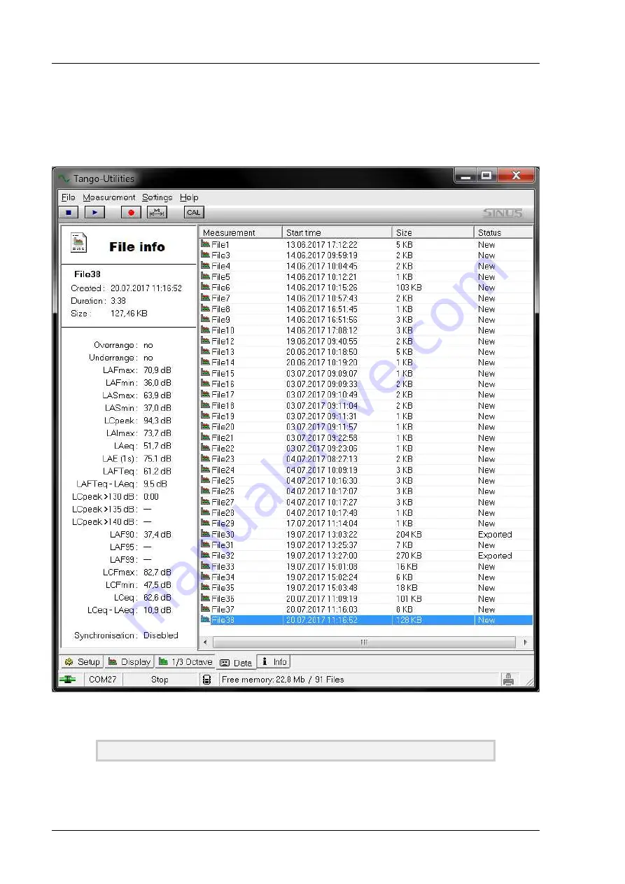 SINUS Tango Plus Manual Download Page 18