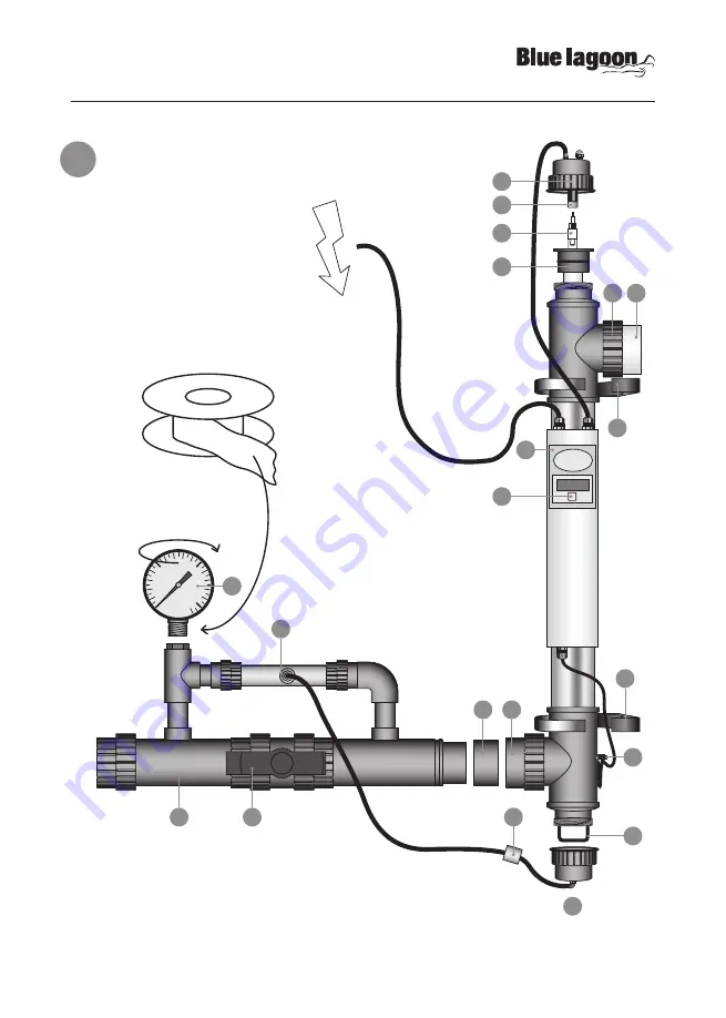 Sinvest VGE Blue Lagoon AOP COMPACT OZONE & UV-C 75W Manual Download Page 5