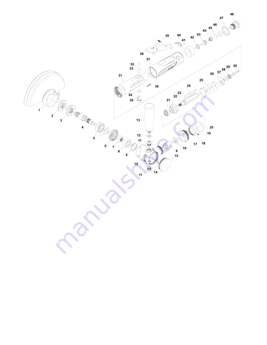 Sioux Tools SCO10A106 Instructions-Parts List Manual Download Page 23