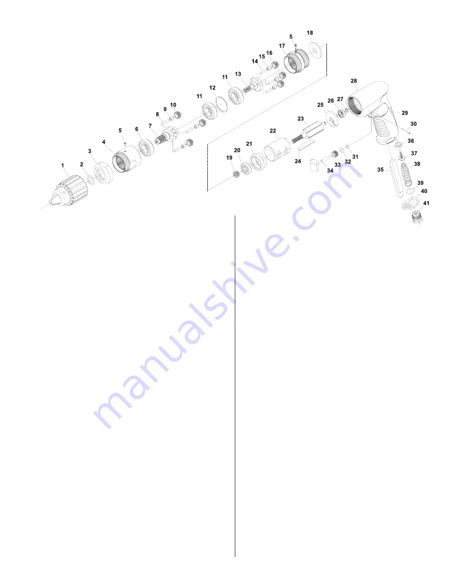 Sioux Tools SDR10P Original Instructions Manual Download Page 27