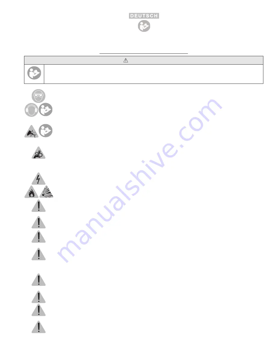 Sioux Tools SSR4P26 Instructions-Parts List Manual Download Page 3