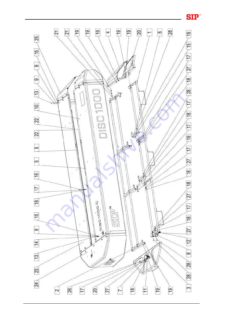 SIP SILVERCUT DISC 1000 Mounting Instructions Download Page 26