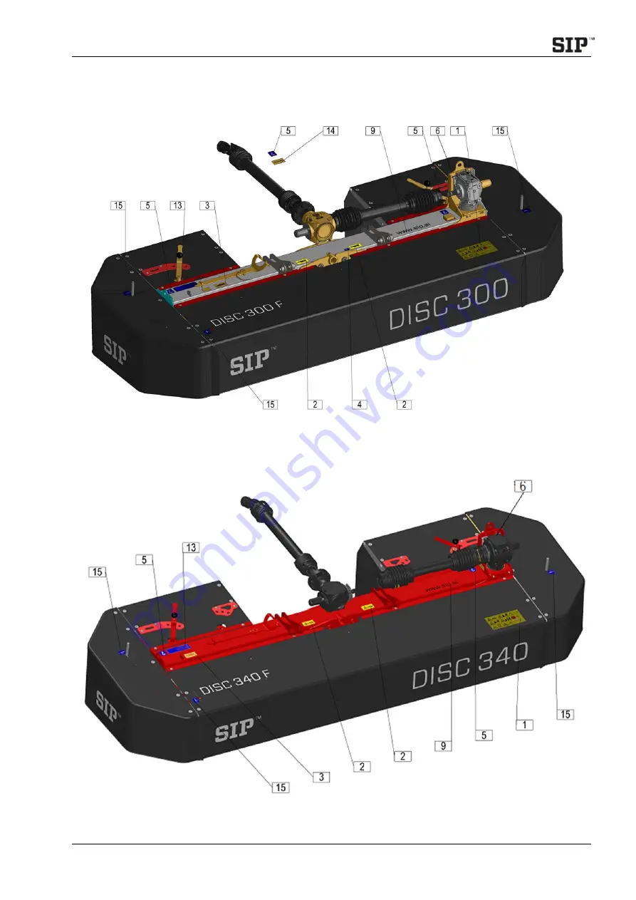 SIP SILVERCUT DISC 300 F ALP Manual Download Page 71