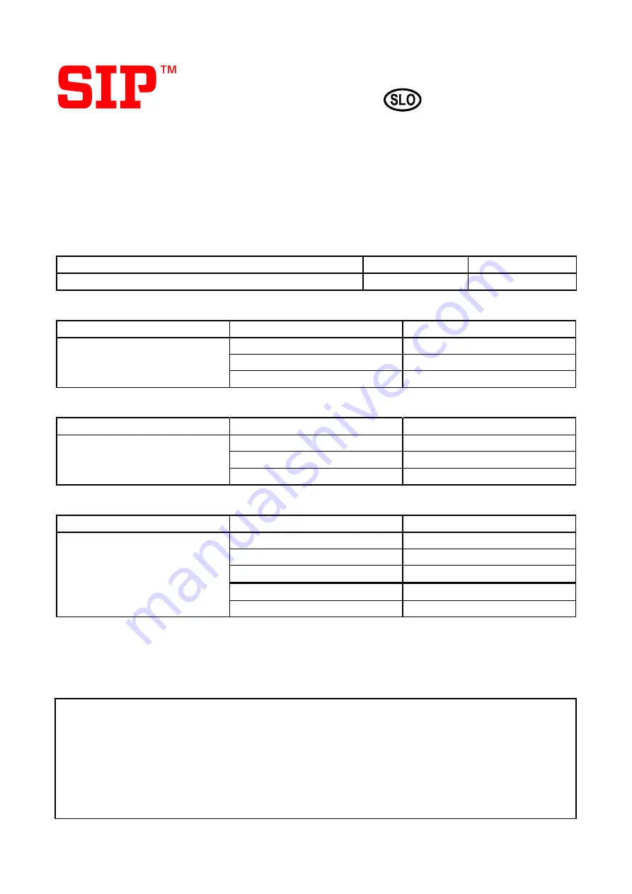 SIP SILVERCUT DISC 340 F FC Instruction For Work Download Page 7