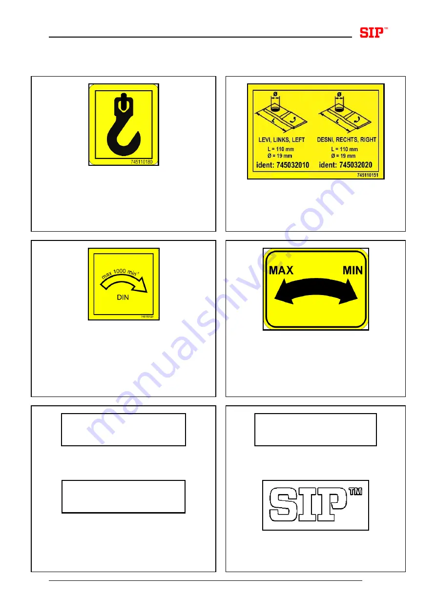 SIP SILVERCUT DISC 340 F FC Instruction For Work Download Page 165