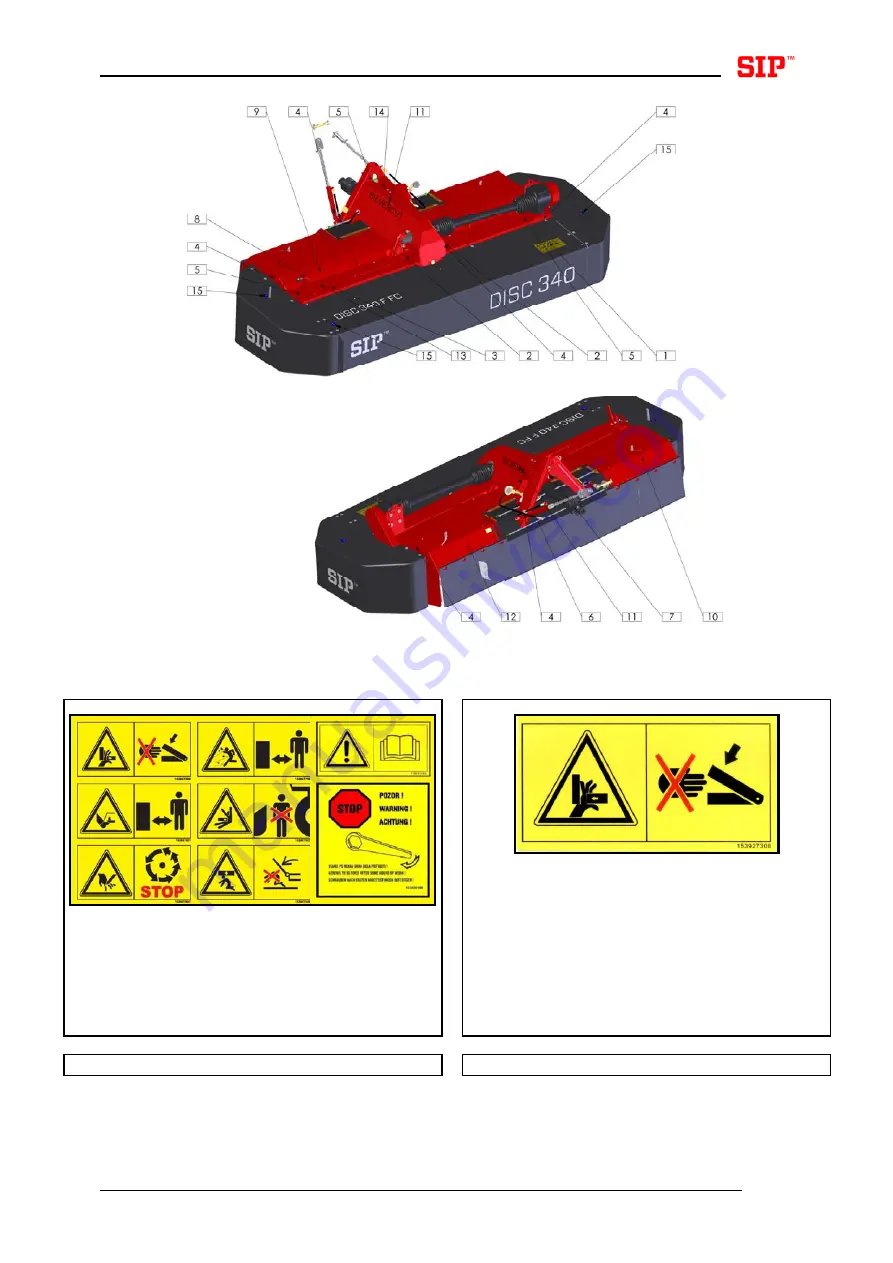 SIP SILVERCUT DISC 340 F FC Instruction For Work Download Page 229