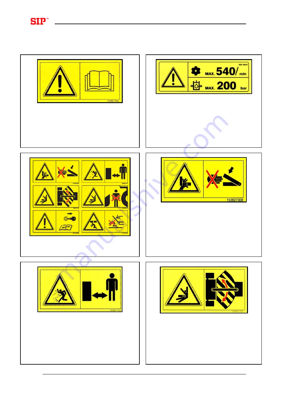 SIP SPIDER 815/8 HS Instruction For Work Download Page 28