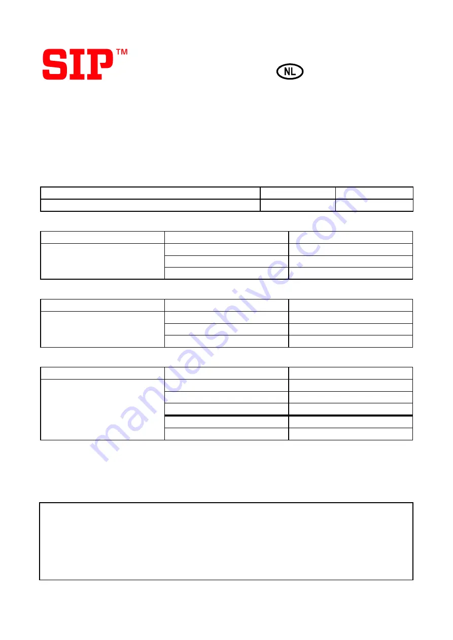 SIP SPIDER 815/8 T Instruction For Work Download Page 13