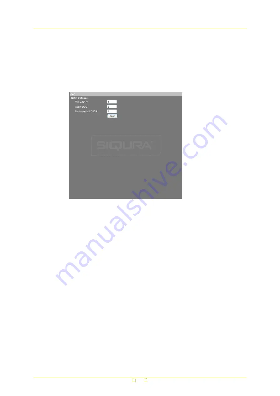 Siqura HSD820 Series User Manual Download Page 36