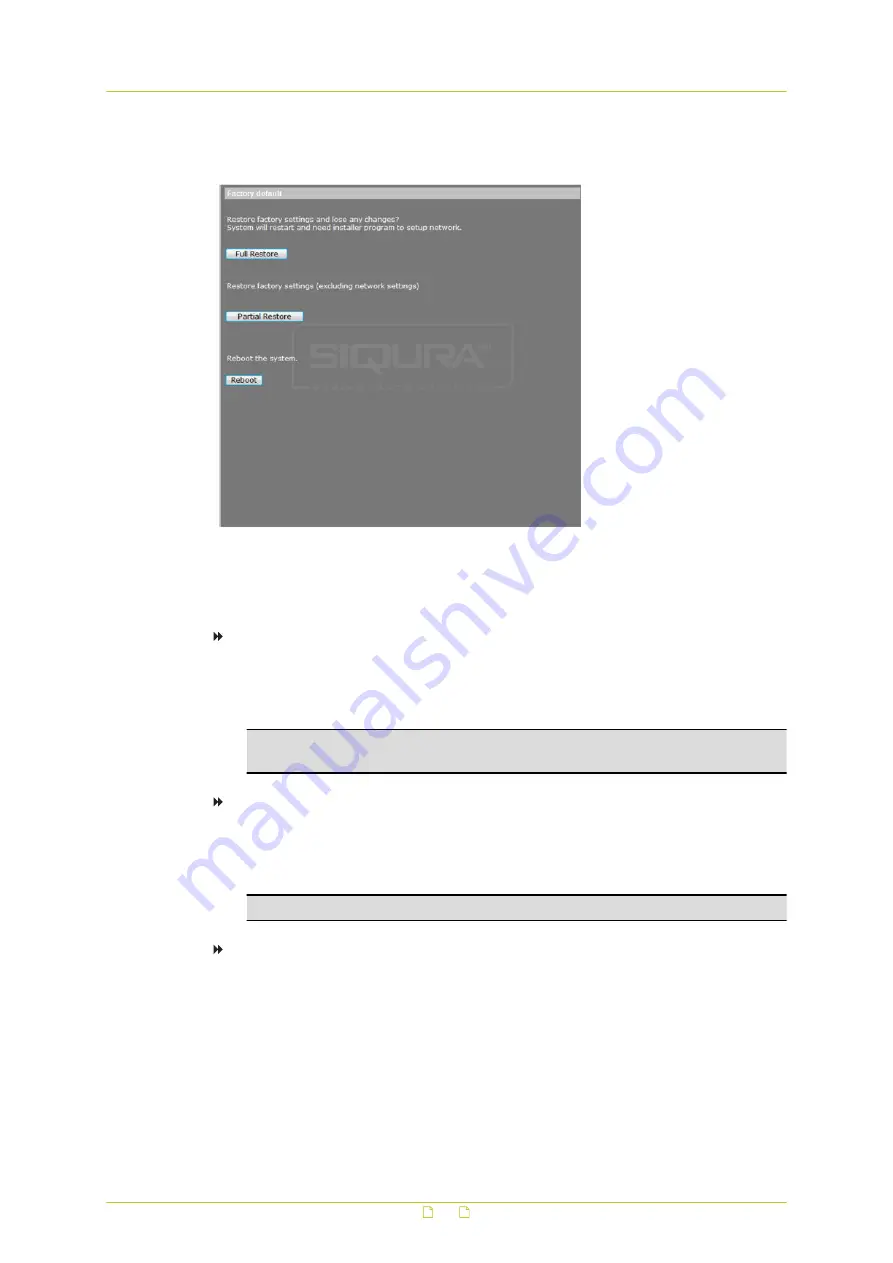 Siqura HSD820 Series User Manual Download Page 65