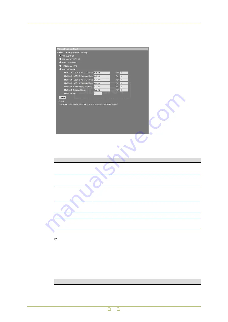 Siqura HSD820 Series User Manual Download Page 74