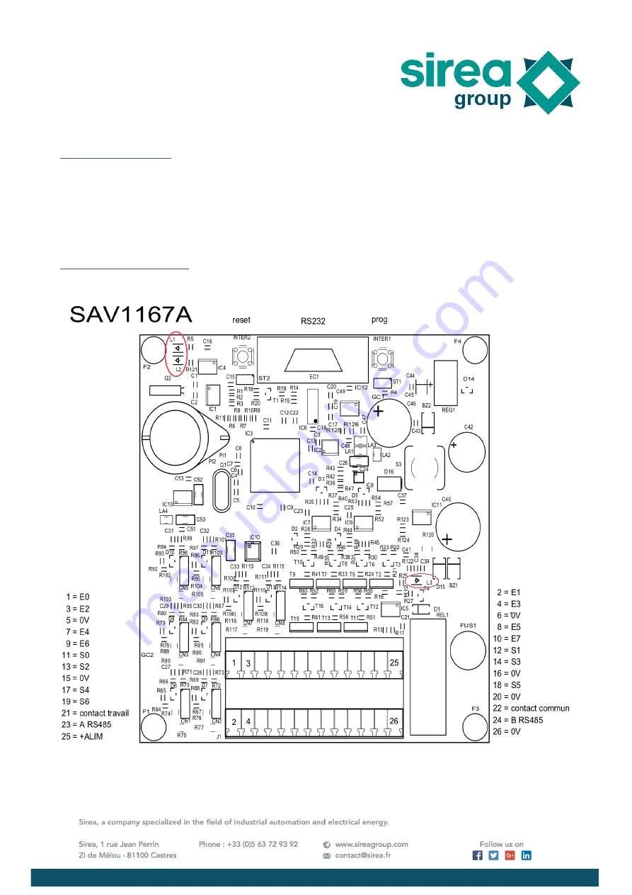 sirea MicroARM-A4 User Manual Download Page 3